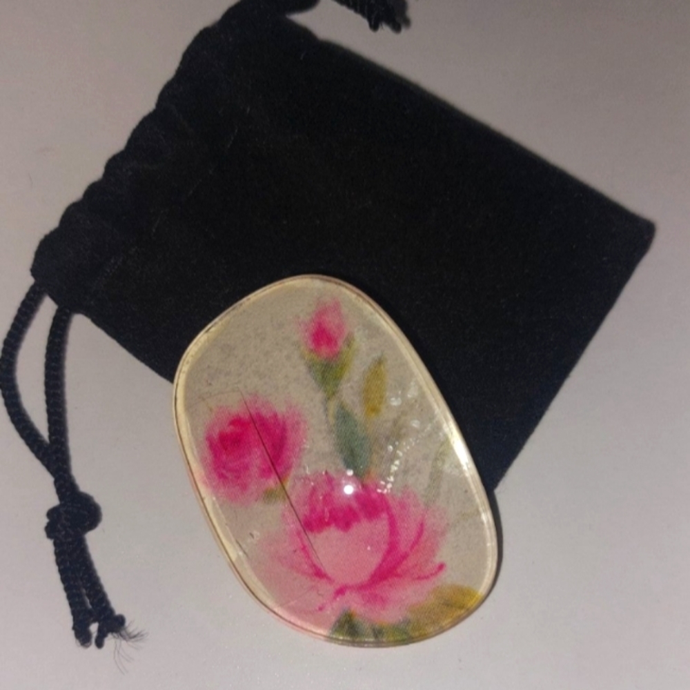 Vintage Decorative Brooch Pin Floral